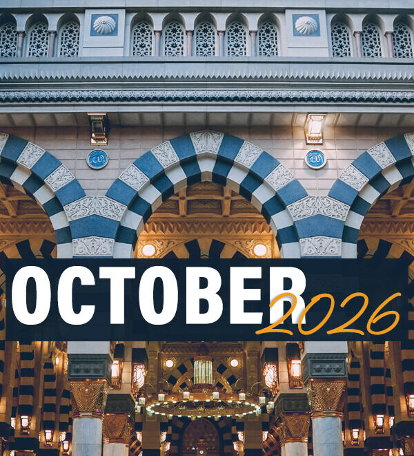 October 2026 Umrah from Canada