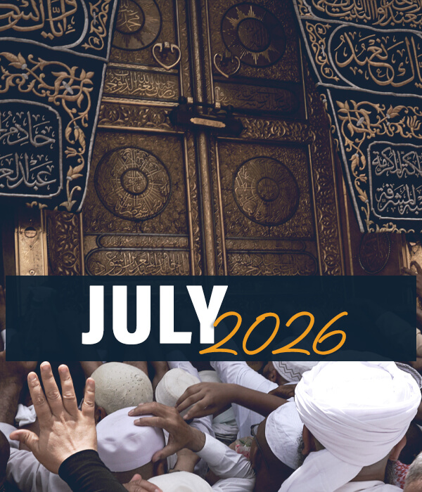 July 2026 Umrah from Canada