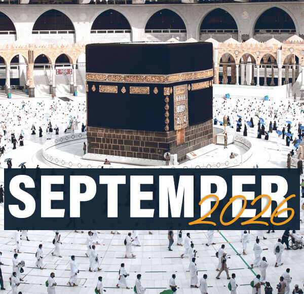 September 2026 Umrah from Canada