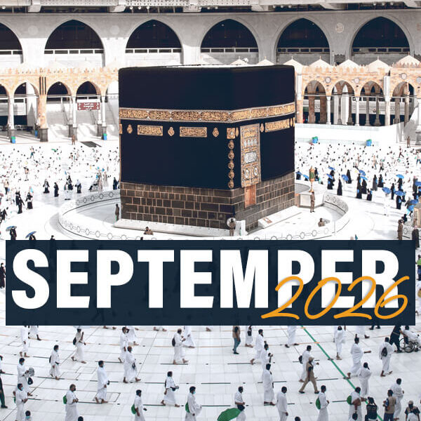 September 2026 Umrah from Canada