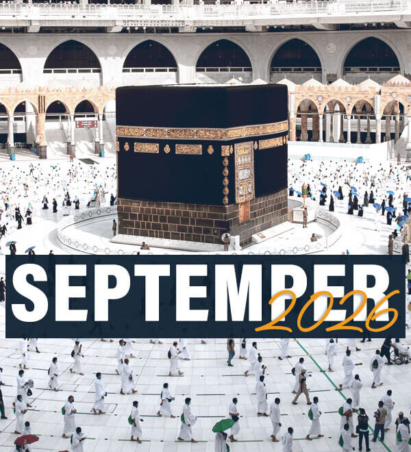 September 2026 Umrah from Canada